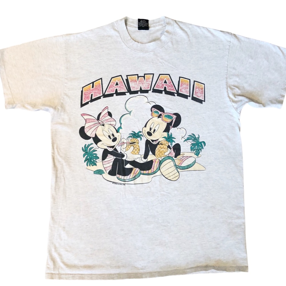Vintage Disney Hawaii Graphic adult XL T-shirt by Sherry’s Best Mickey &…